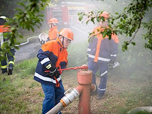 Bild Sommerübung der GJF 2021