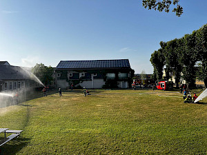 Bild Jugendfeuerwehren üben gemeinsam