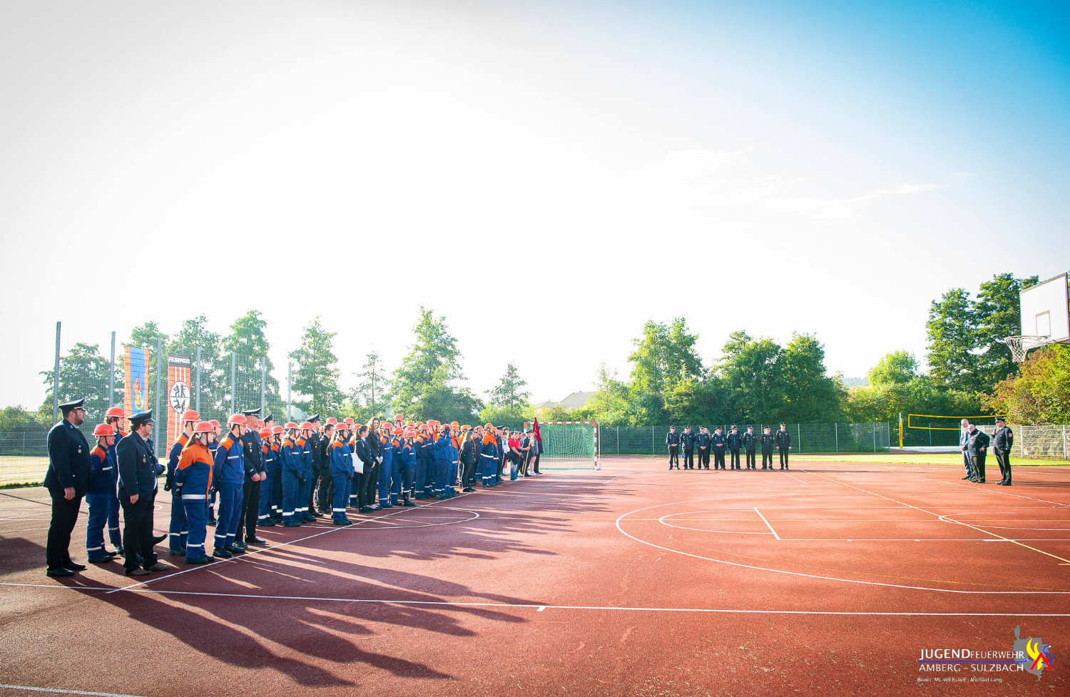Beitragsbild GJF Vilseck tritt mit Gruppe und Staffel zur Abnahme an